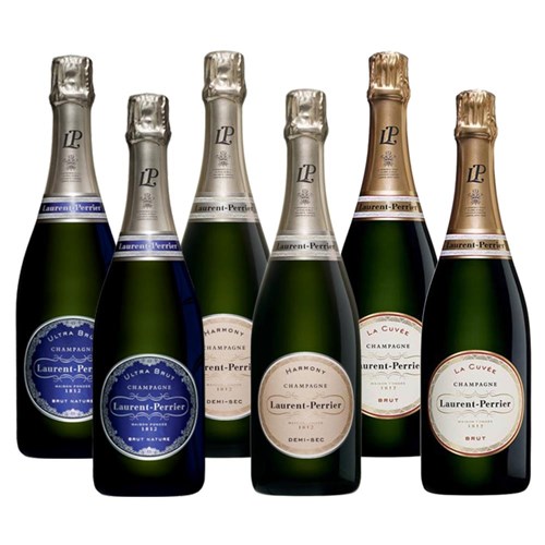 Mixed Case of The Laurent Perrier Collection (6x75cl)